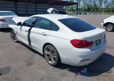 2018 BMW 430I Gran Coupe z USA, uszkodzony, nr VIN WBA4J1C53JBG76539
